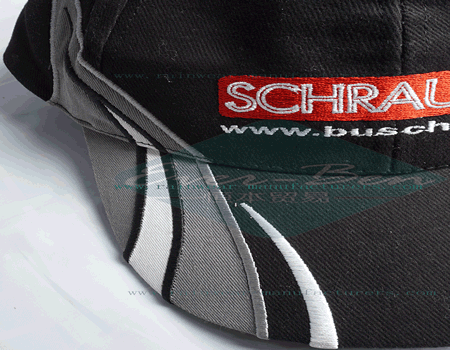 Promotional corporate caps with embroidery logo